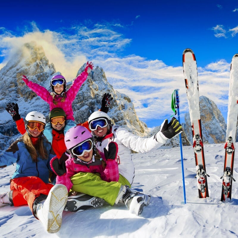 Skiing destinations