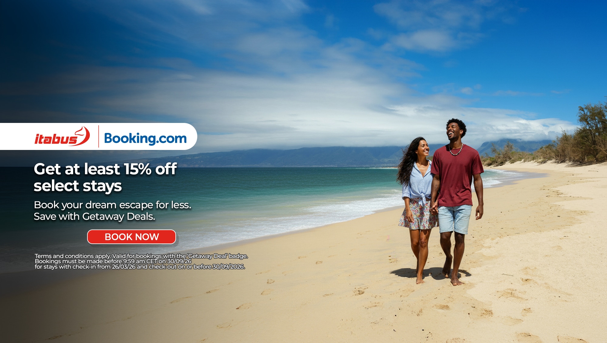 Getaway Deals Booking.com