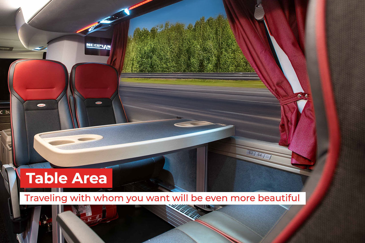 Ambiente di Viaggio su Pullman Itabus