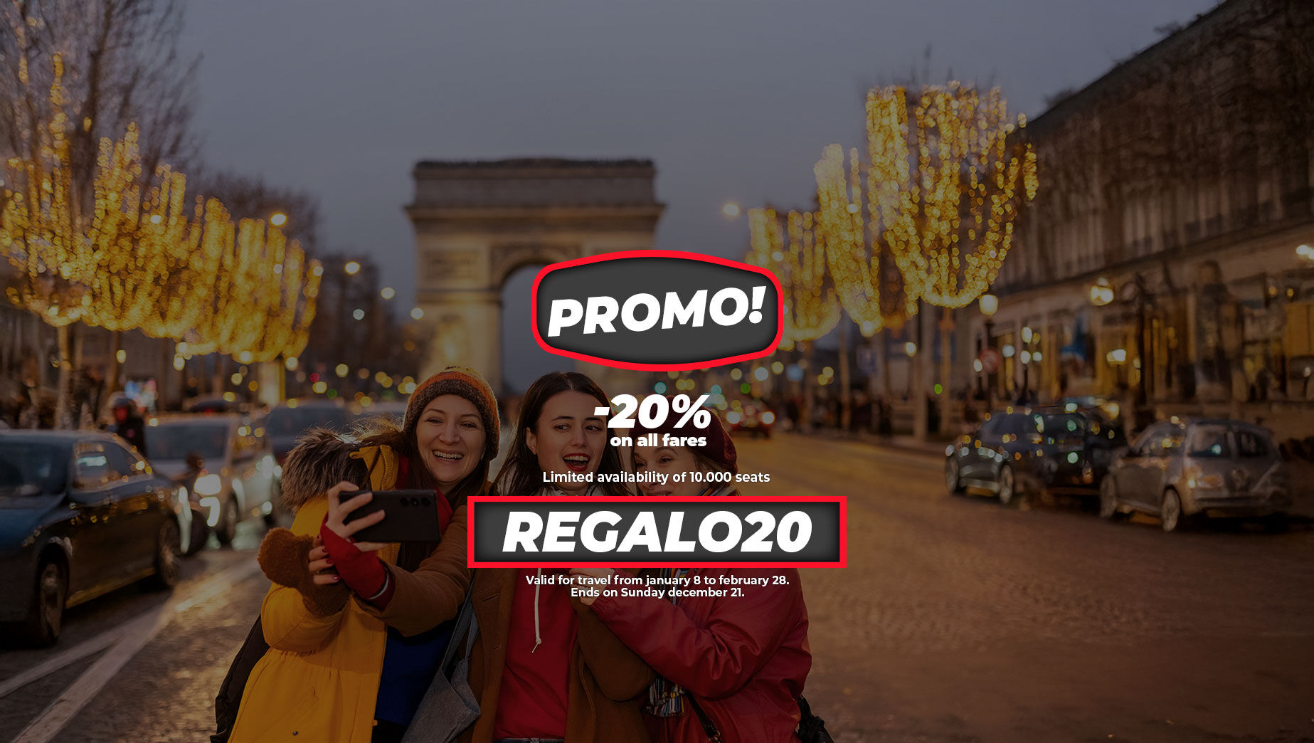 Promo REGALO20