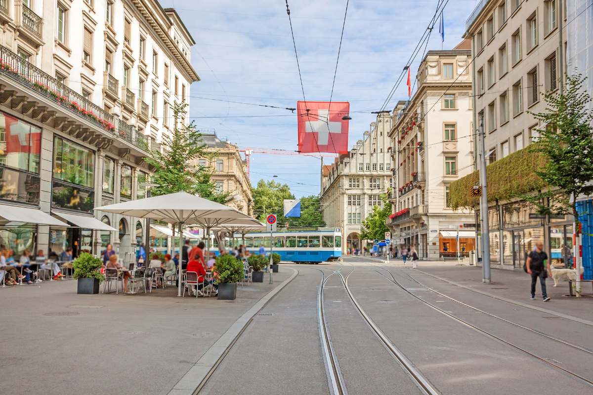 Strada dello Shopping Zurigo