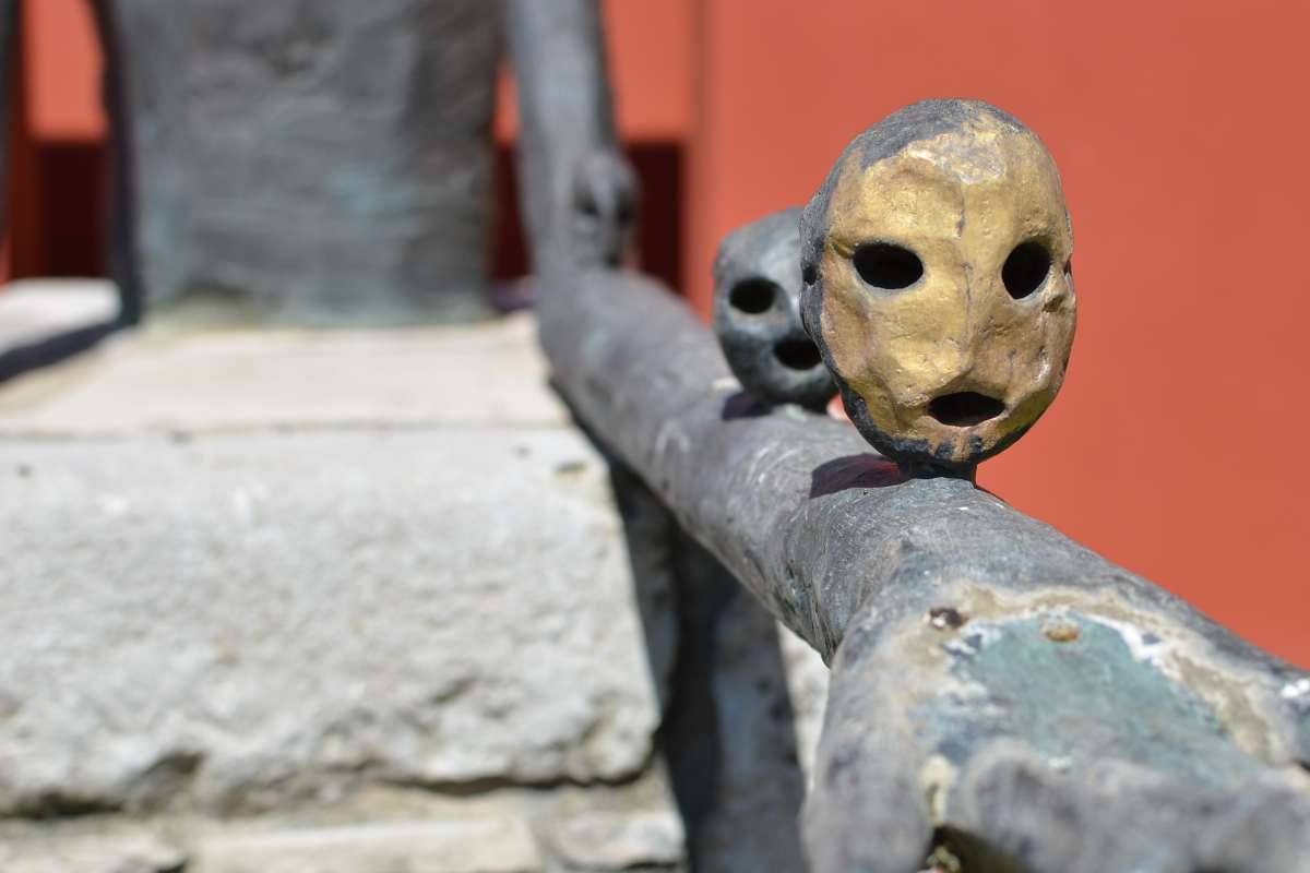 Installazione artistica di Palladino